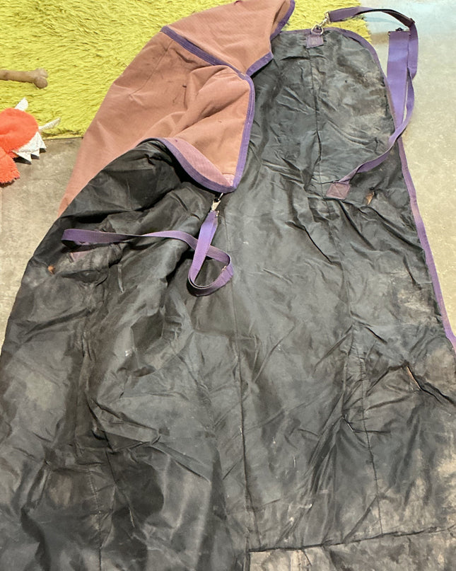 Blanket Winter Purple 75" 50G