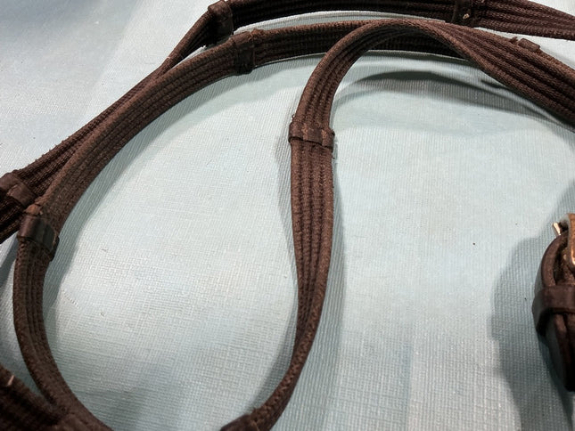 English Bridle Bit 6" & Reins Black 