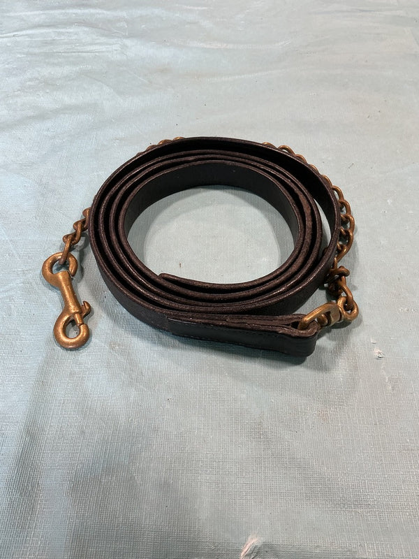 Lead Rope – Black with Chain | Used, Good