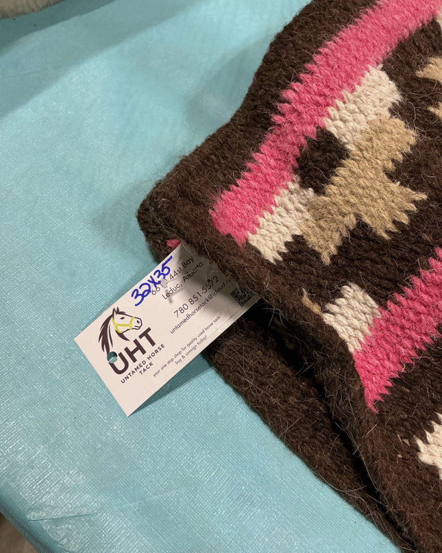 Western Saddle Pad Pink 32X35