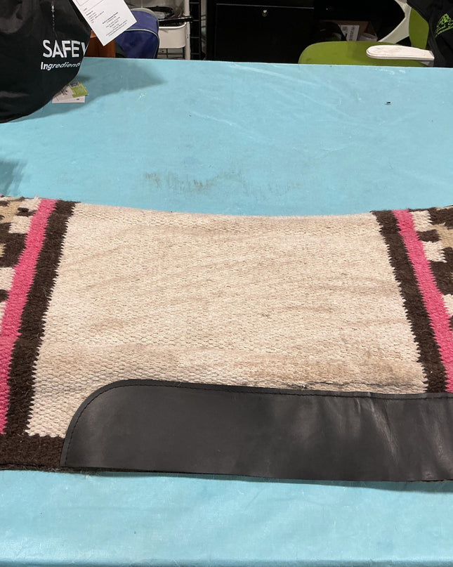 Western Saddle Pad Pink 32X35