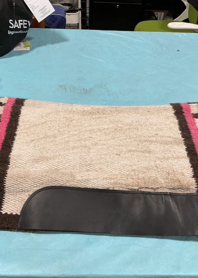 Western Saddle Pad Pink 32X35