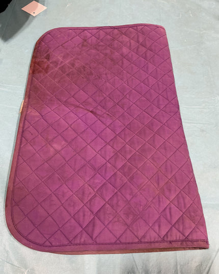 English Saddle Pad Purple