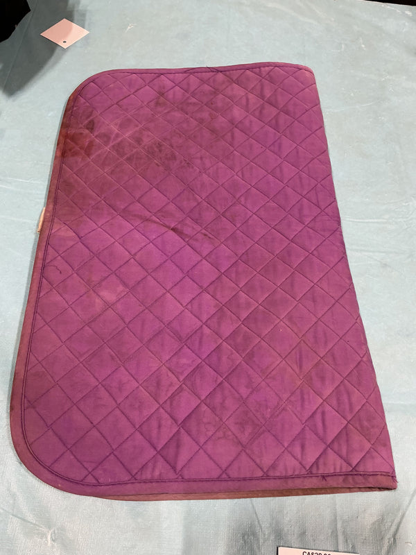 English Saddle Pad – Purple | Used, Good