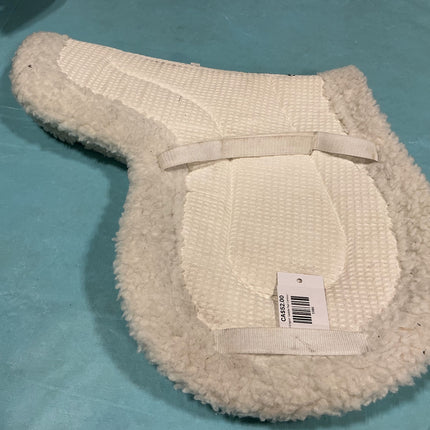 English Half Saddle Pad Century White