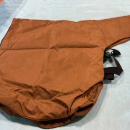 English Saddle Cover Brown Nylon 