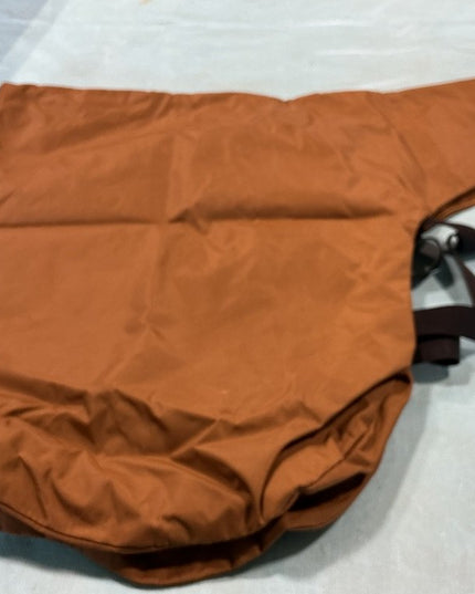 English Saddle Cover Brown Nylon 