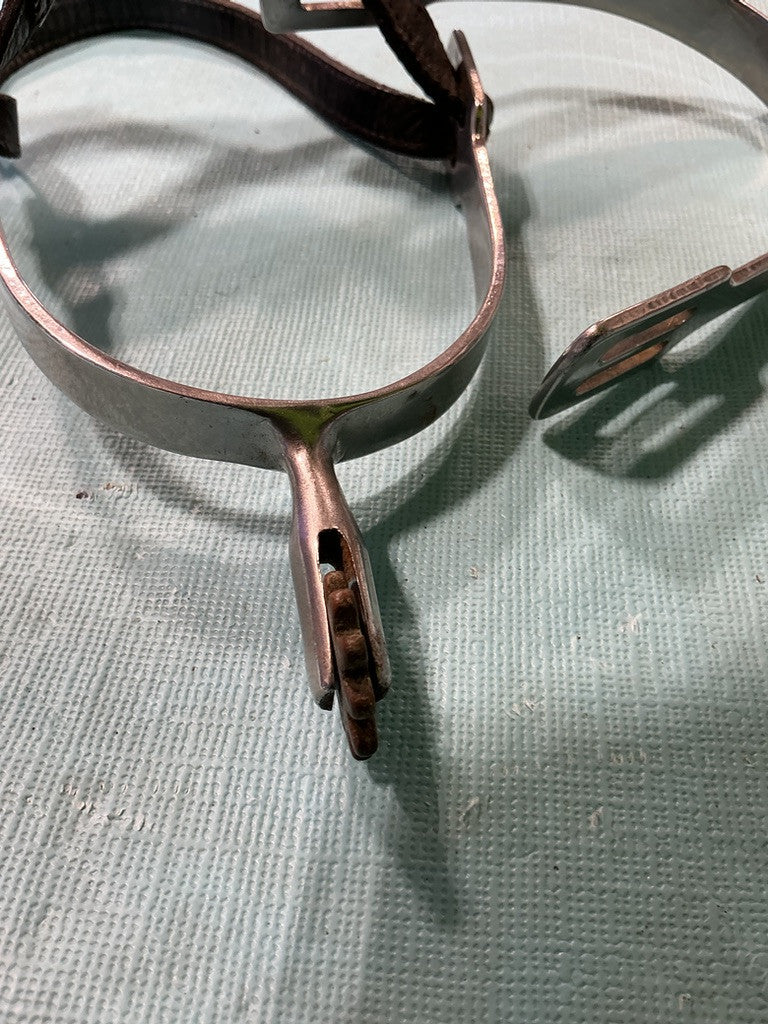 English Spurs with 1 strap