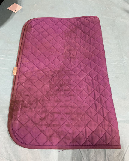 English Saddle Pad Purple