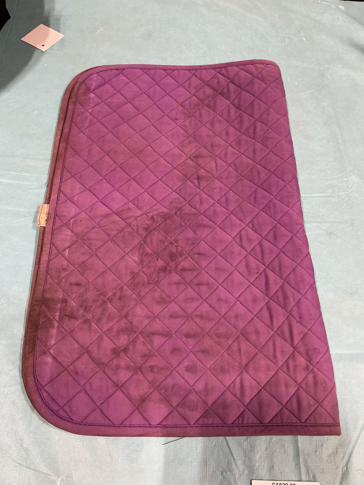 English Saddle Pad Purple