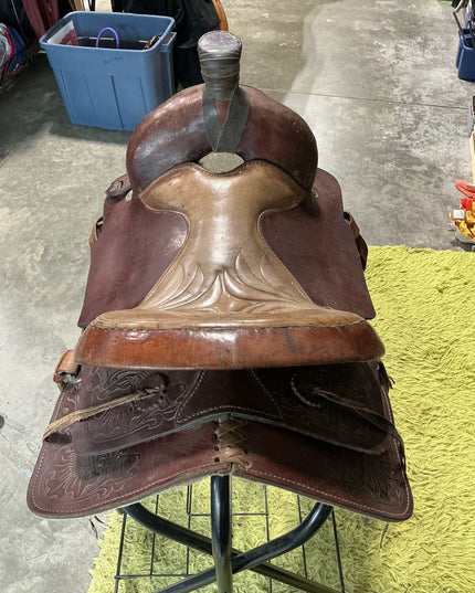 Western Rope Saddle S16"G8"