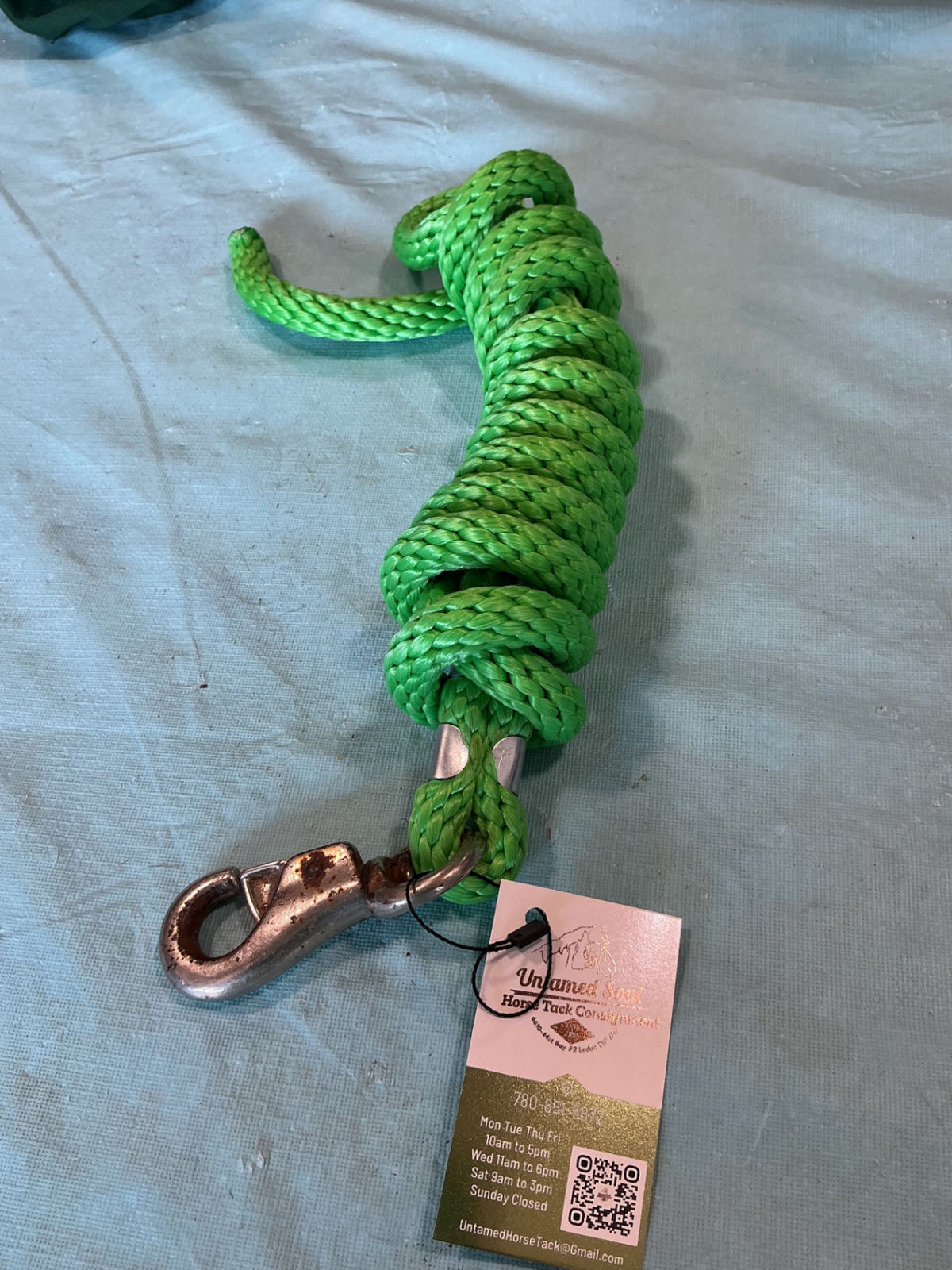 Lead Rope Lime Green