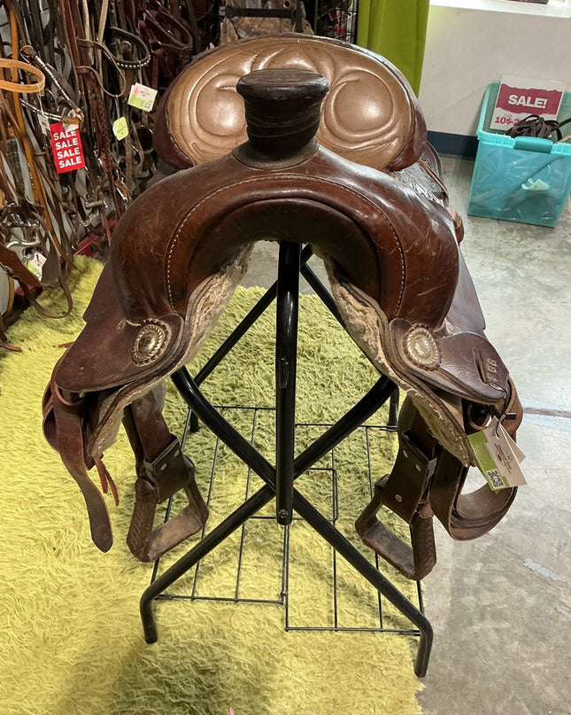 Western Rope Saddle S16"G8"