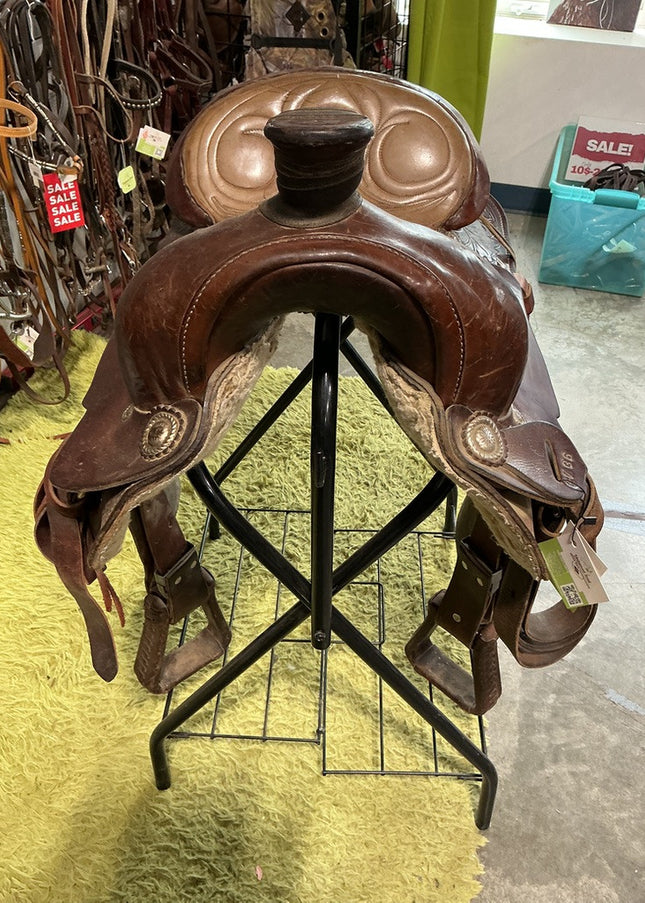Western Rope Saddle S16"G8"