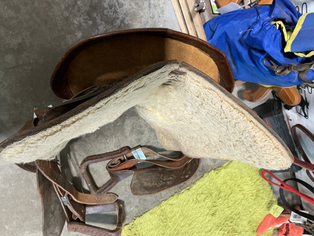 Western Rope Saddle S16"G8"