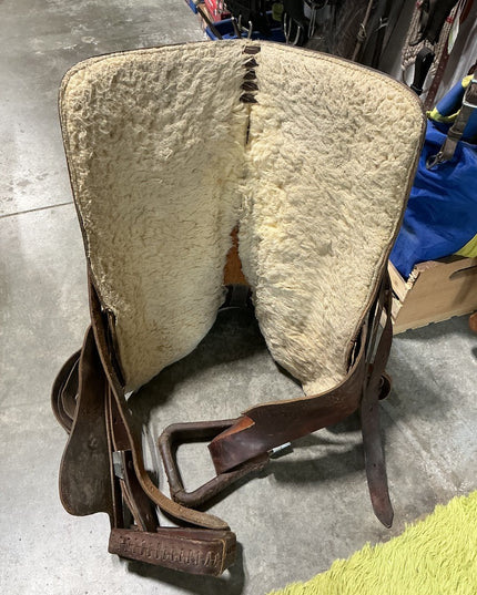 Western Rope Saddle S16"G8"