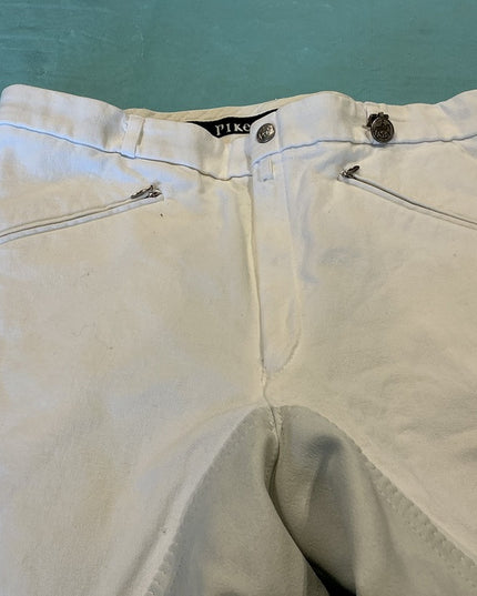 Breeches Pikeur White Show Size 38