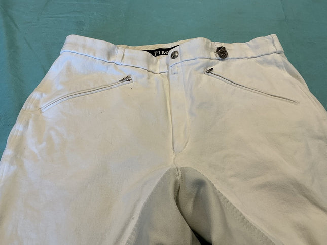 Breeches Pikeur White Show Size 38