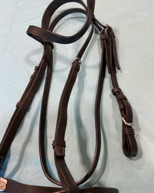 Bridle English Black Leather