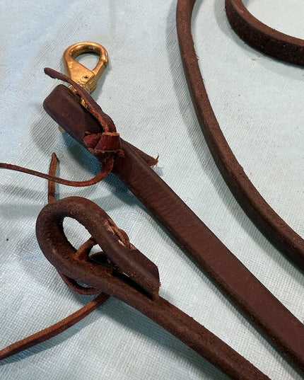 Reins Western Brown Leather