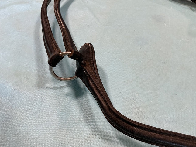 Breast Collar English Black Leather