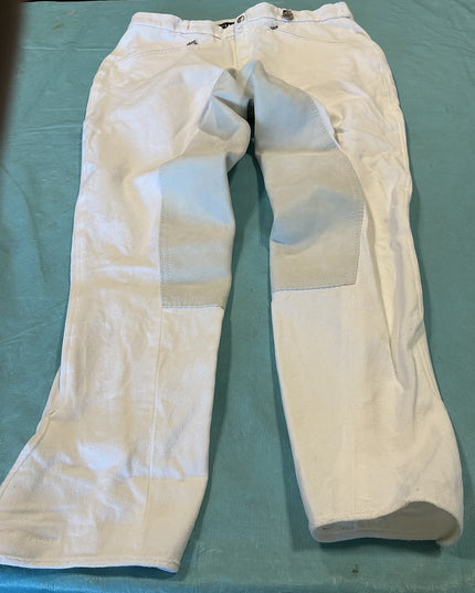 Breeches Pikeur White Show Size 38