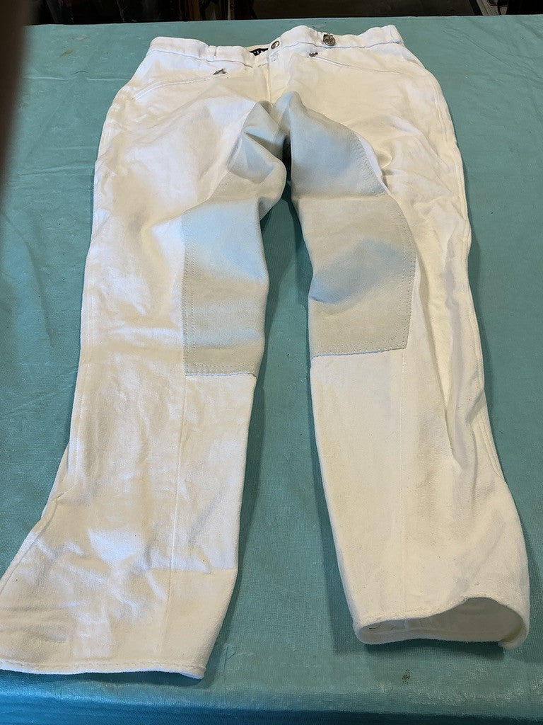 Breeches Pikeur White Show Size 38