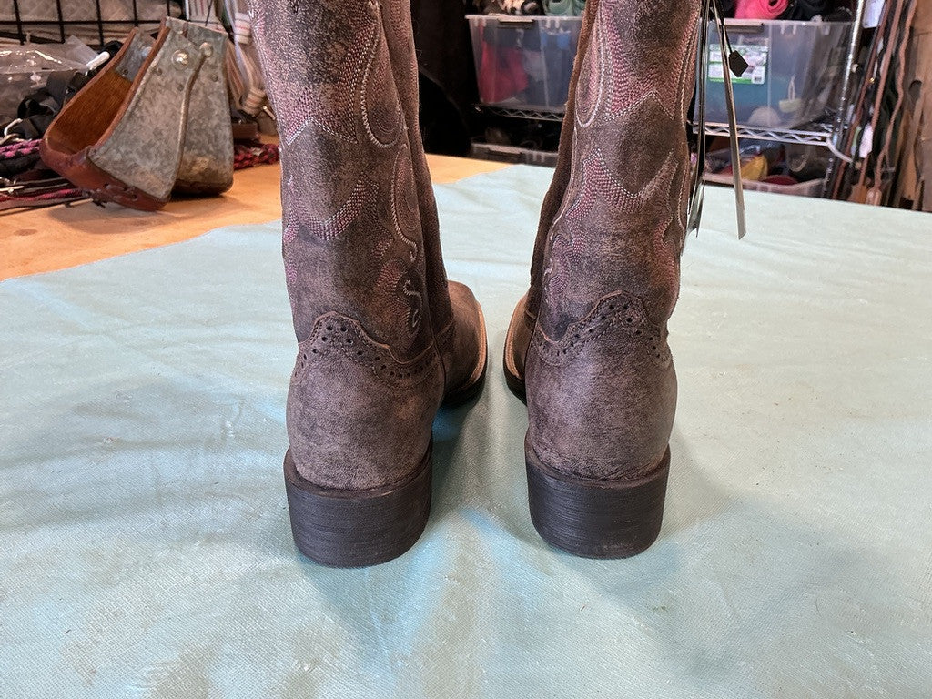 Cowboy Boots Womens Ariat Size 8.5 B Med