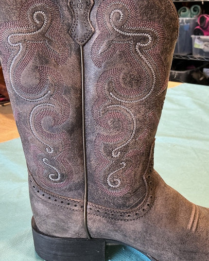 Cowboy Boots Womens Ariat Size 8.5 B Med
