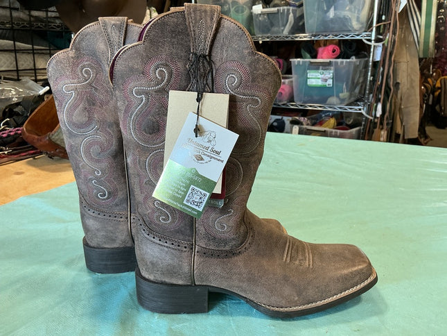 Cowboy Boots Womens Ariat Size 8.5 B Med