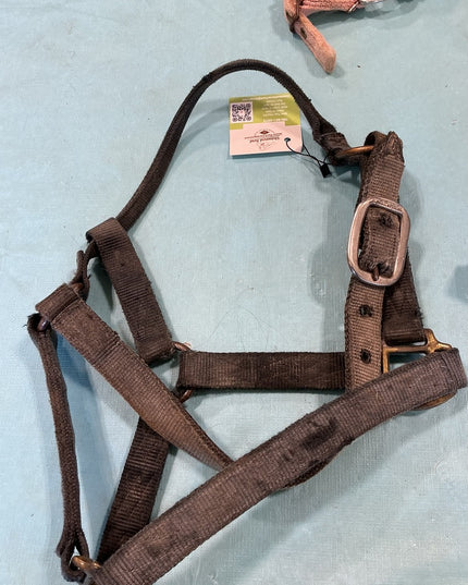Halter Nylon Faded Black