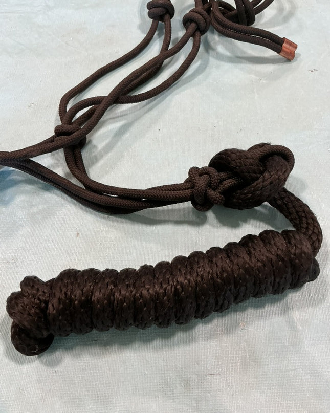 halter rope black