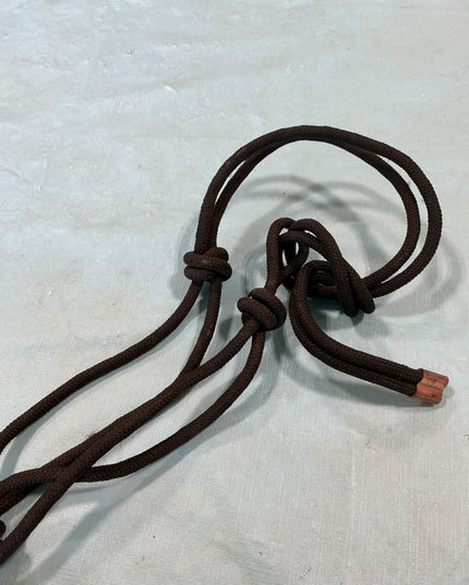 halter rope black