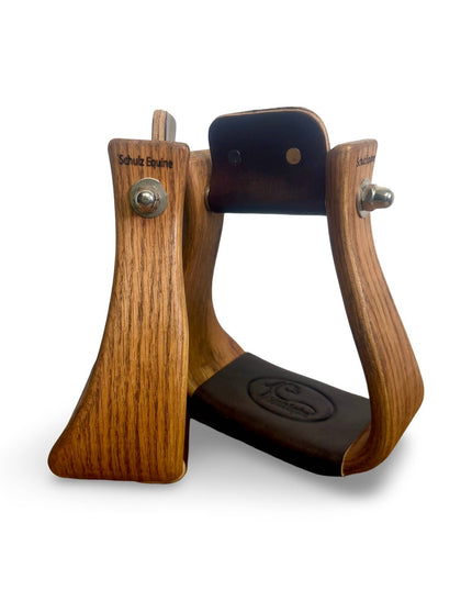 Wooden Stirrups- Oakwood Roping Style