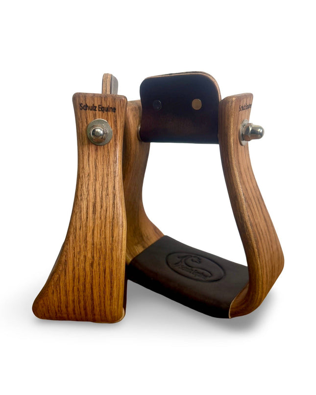 Wooden Stirrups- Oakwood Roping Style