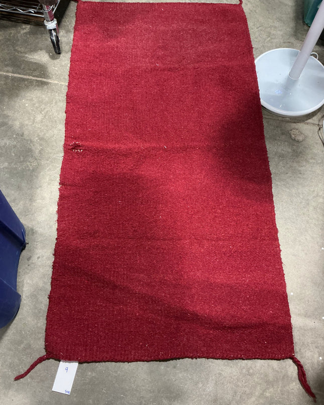 Western Saddle Blanket Maroon