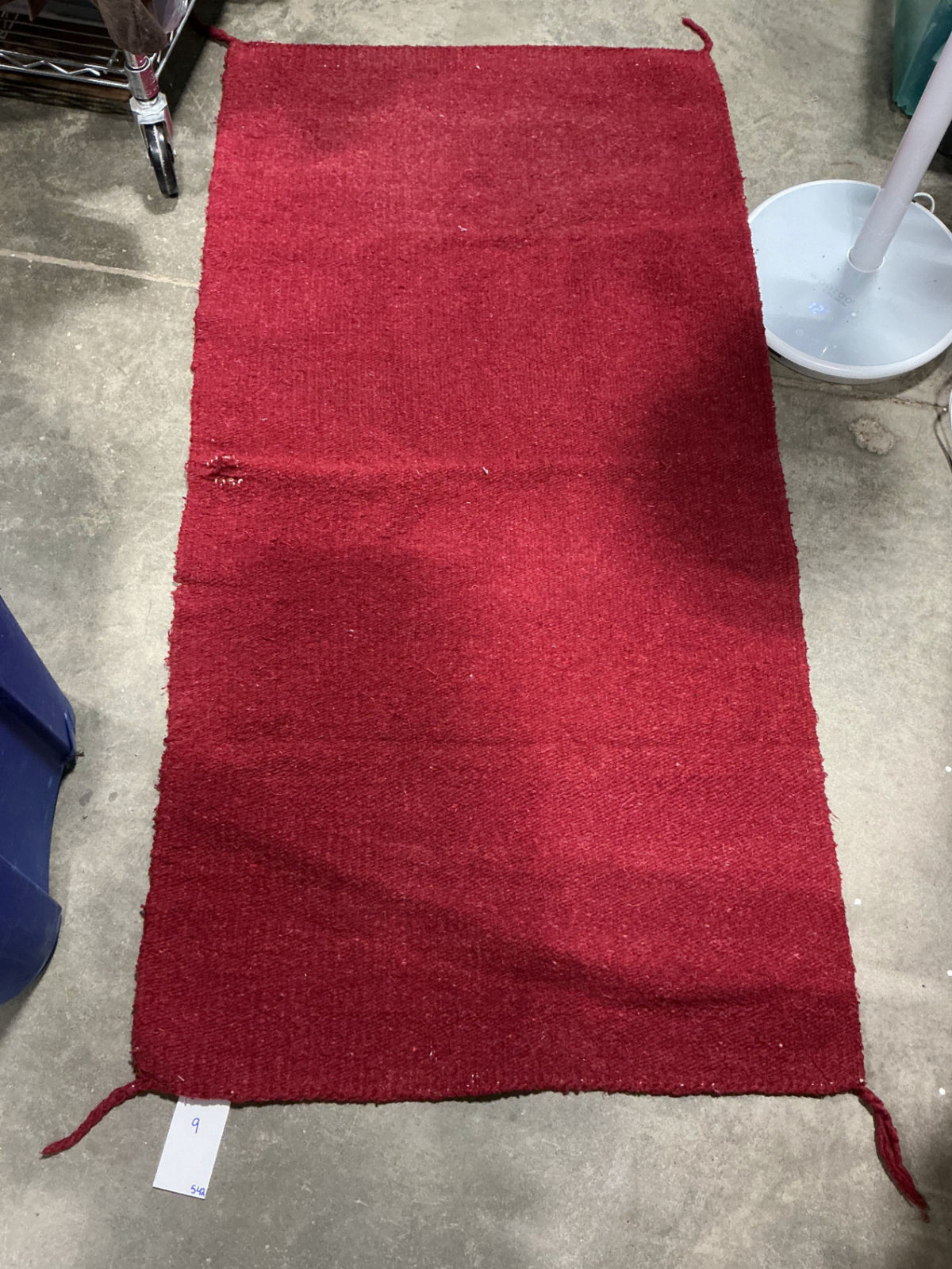 Western Saddle Blanket Maroon