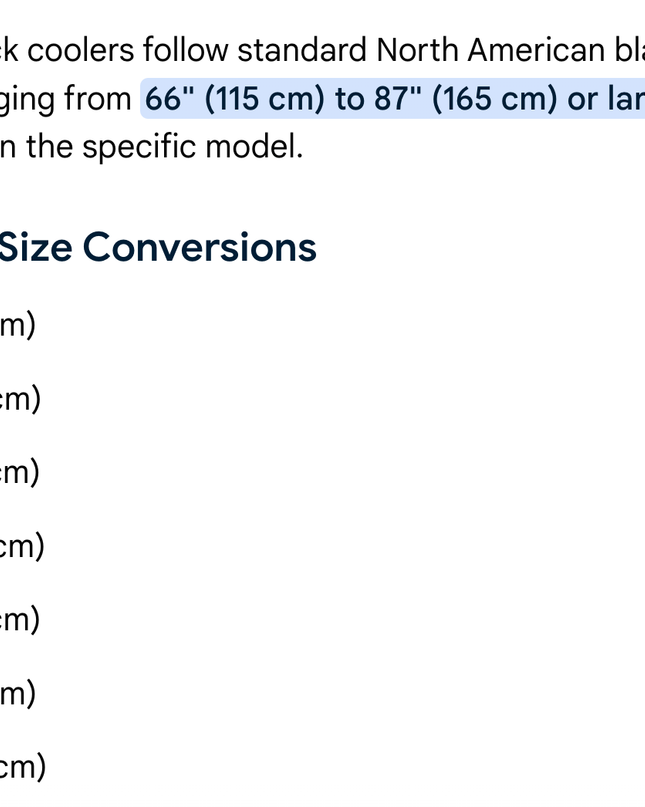 Cooler Fleece RuG supreme Back On track 135Cm 72"