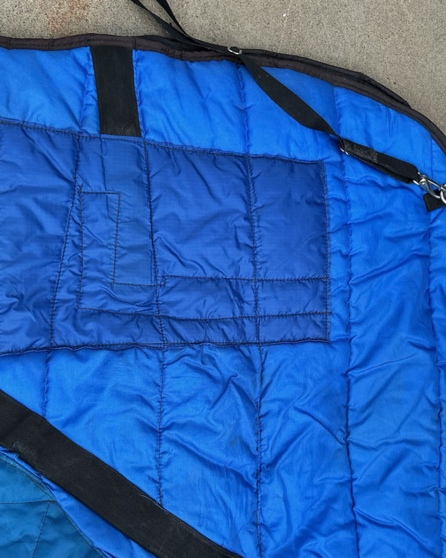 Winter light Blanket 79" Blue