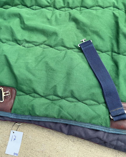 Winter Blanket 78" Green Big D