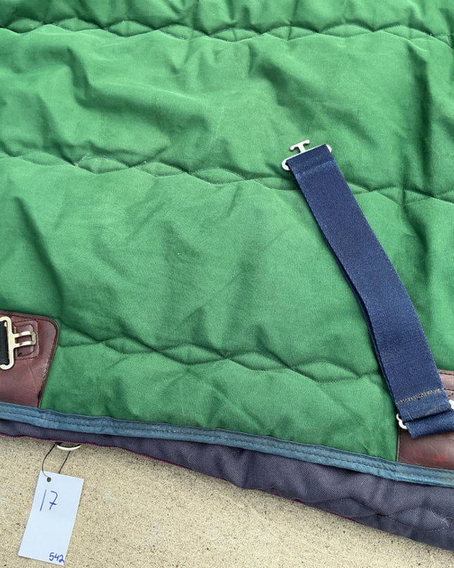 Winter Blanket 78" Green Big D