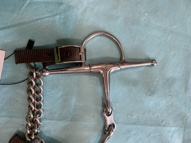 Bit Full Cheek dogBone With Chain Metlab 5.25"