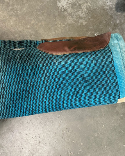Western Saddle Pad Turquoise