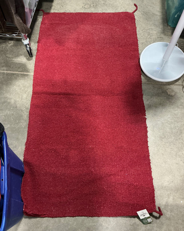 Western Saddle Blanket Maroon