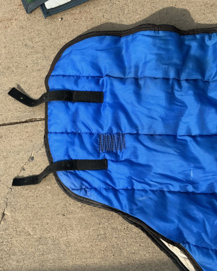 Winter light Blanket 79" Blue