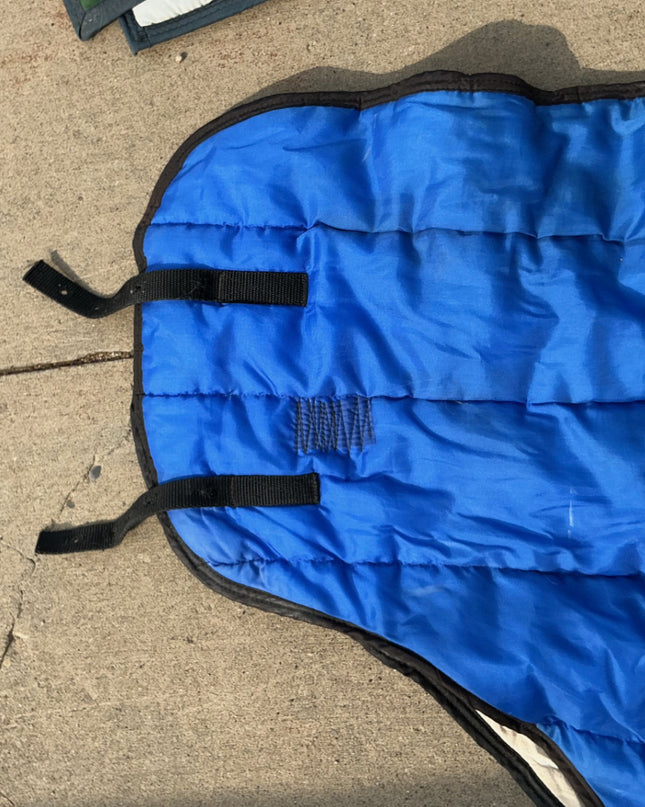 Winter light Blanket 79" Blue