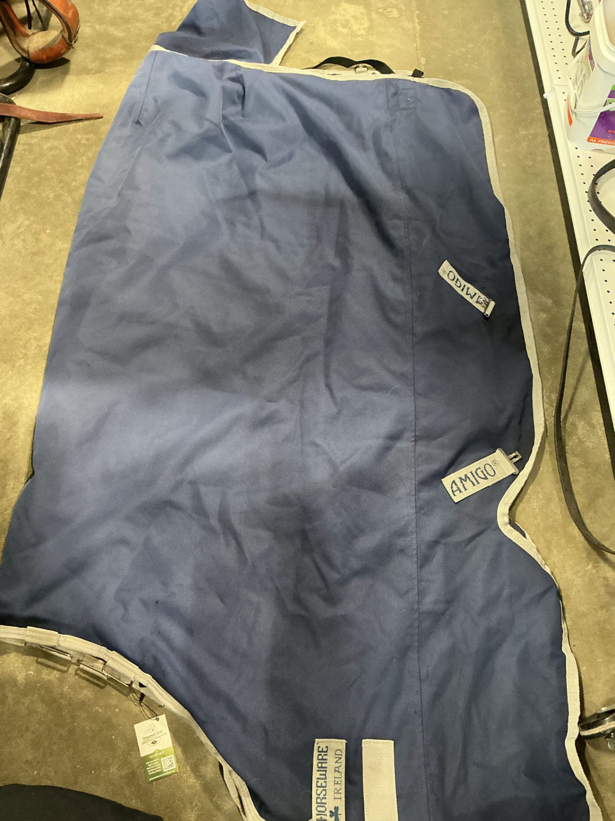 Winter Blanket Amigo Navy 69"  250G