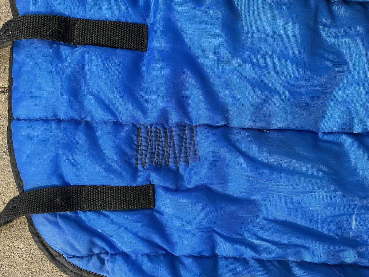 Winter light Blanket 79" Blue