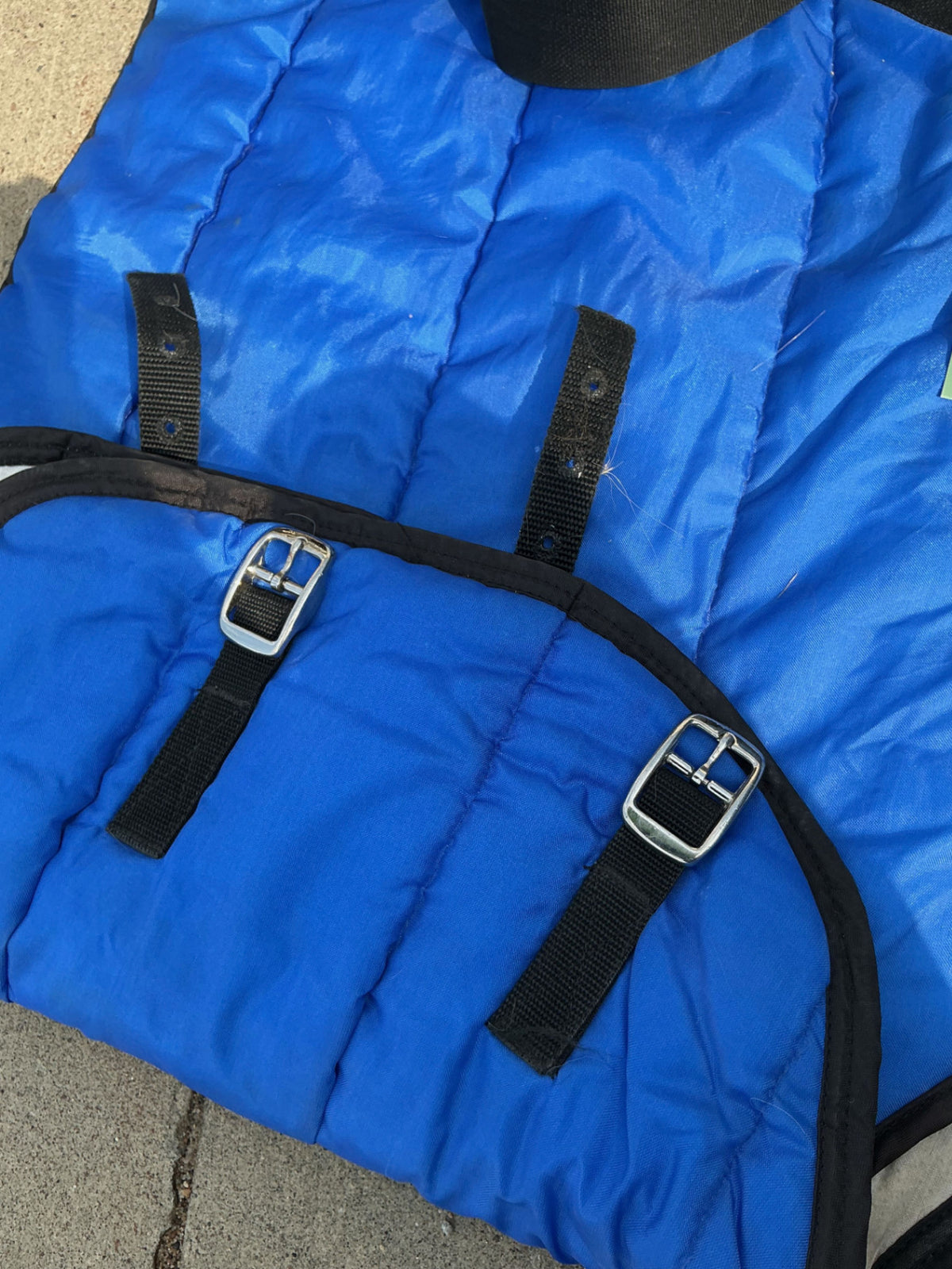 Winter light Blanket 79" Blue