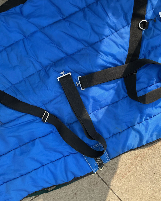 Winter light Blanket 79" Blue